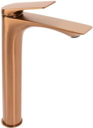 REA-B0493 Avalon Miedz Szczotkowana Bateria umywalkowa wysoka