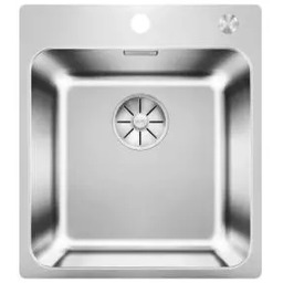 Blanco Solis 400-IF/A 526119 Stalowy Srebrny Zlewozmywak prostokątny