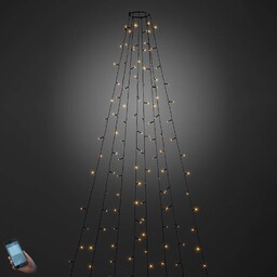 Konstsmide Christmas Obsługiwany przez aplikację płaszcz choinkowy LED
