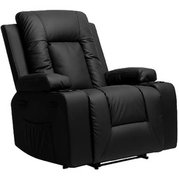 Edinos Czarny obrotowy fotel masujący S1-T85