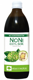 Alter Medica Noni 100% sok - suplement diety