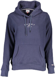 BLUZA TOMMY HILFIGER BEZ ZAMKA DAMSKA NIEBIESKA