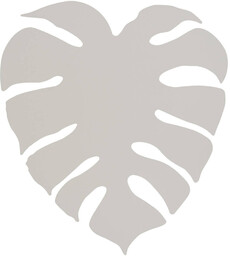 MONSTERA XL BEIGE KINKIET 4 6436