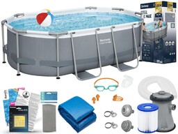 Basen Bestway 305x200x84 Ogrodowy Stelażowy 5614A 12w1