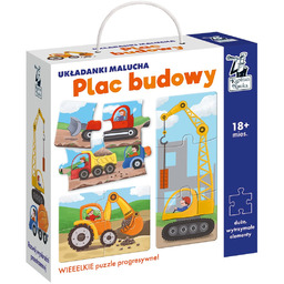 Kapitan Nauka, układanki malucha XL Plac budowy ,