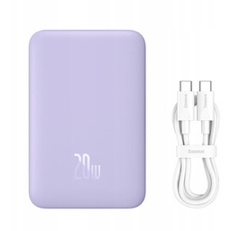 Powerbank Baseus Magnetic Mini 10000mAh 20W kabel Usb-c