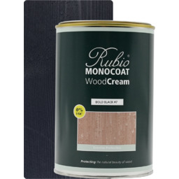 Rubio Monocoat WoodCream Bold Black 1L Krem Wosk