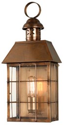 Elstead Lighting Kinkiet zewnętrzny Hyde Park HYDE-PARK-BR klasyczna