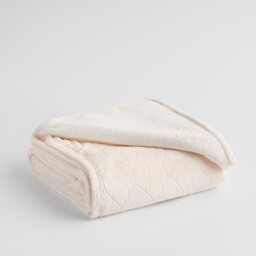 Jednokolorowy koc z wytłoczonym wzorem Violineos 150x200 cm