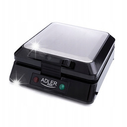 Duża gofrownica 4gofry 1500W Adler AD3036