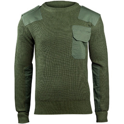 sweter WOJSKOWY BW PULLOVER OLIVE-S