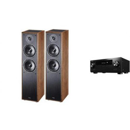 PIONEER VSX-935 + MAGNAT MONITOR S80 ATM walnut