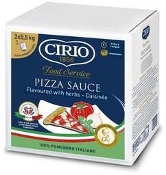 CIRIO Pizza Sauce gotowy sos pomidorowy z przyprawami