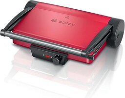Bosch Grill Elektryczny TCG4104, bezstopniowy termostat, rynna odprowadzająca