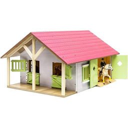 Kids Globe Gospodarstwo konne Farming różowa stajnia