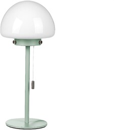 Beliani Lampa stołowa zielona MORUGA