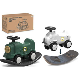 Jeździk bujak 2w1 Pociąg mix