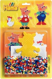 Hama 4014 - zestaw koralików świnka, ok. 1100