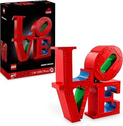 LEGO Art LOVE, Zestaw Konstrukcyjny dla Dorosłych, Pomysł