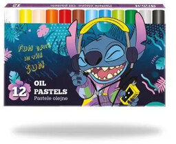 Pastele olejne Disney Core Stitch 12 kolorów -