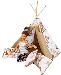 Komplet Tipi Dla Lalek Barbie, Wigwam , Namiot