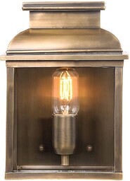 Elstead Lighting Kinkiet zewnętrzny Old Bailey OLD-BAILEY-BR mosiężna