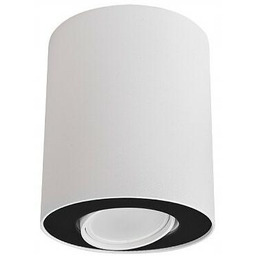 Lampa Wisząca Set Biały Czarny 1xGU10 Lampa Sufitowa