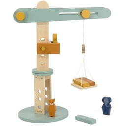 Dźwig Budowlany Drewniany