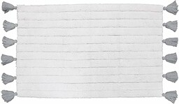 miękkość wnętrza MINATIS Dywan, Bawełna, Biały, 50x80CM