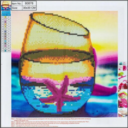 Diamentowa mozaika 5D - Starfish 30x30 80878 -