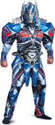 Disguise 22462D Transformers kostiumy dla dorosłych, niebieski, XL