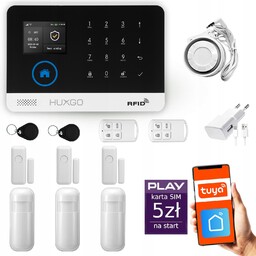 Alarm bezprzewodowy Gsm WiFi z aplikacją Tuya ,