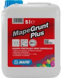 Grunt głęboko penetrujący MAPEI MapeGrunt Plus 5l