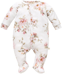 Rampers niemowlęcy 50 Wild rose / Yosoy