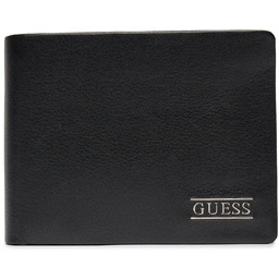 Duży Portfel Męski Guess SMNEBR LEA24 Czarny
