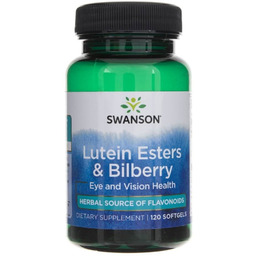 Suplement diety, Swanson, luteina estry i borówka, 120