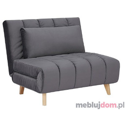 Fotel rozkładany BILLY VELVET Signal Szary