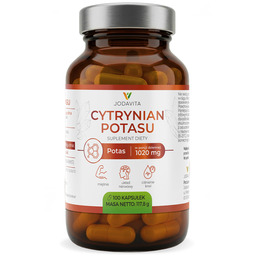 Jodavita Cytrynian Potasu, 100 kapsułek