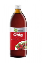 Głóg sok 100% EkaMedica - 500ml