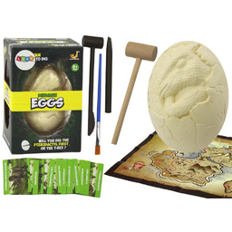 Jajo Dinozaura Skamielina Wykopaliska Archeolog 12 Dinozaurów Akcesoria