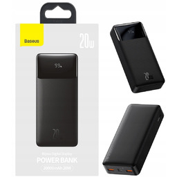 Baseus Power Bank 20000Mah 3X Usb Usb-C 15W