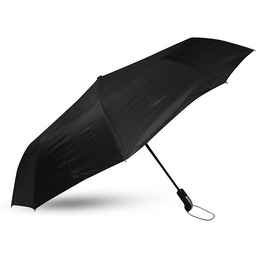 Parasol Składany, Czarny Parasolka Automatyczna, z Pokrowcem -Pako