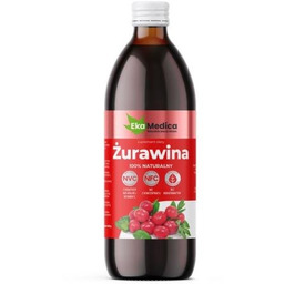 Ekamedica Żurawina Nfc Sok Nfc 100%, 500Ml