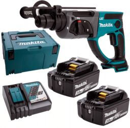 Makita DHR202RFJ - Młotowiertarka 18V SDS+
