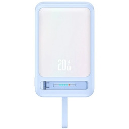 USAMS XM Series Magnetic CD219 10000mAh 20W Niebieski