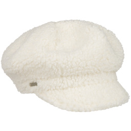 Czapka Kaszkiet Teddy Fur by Seeberger, biały, One