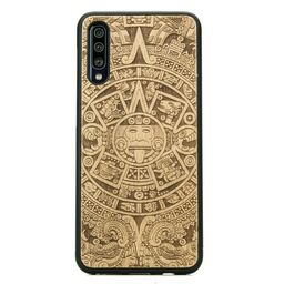 Bewood Drewniane etui do Galaxy A70, Kalendarz Aztecki