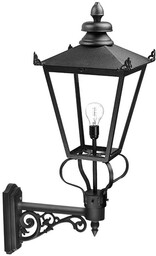 Elstead Lighting Kinkiet zewnętrzny Wilmslow WSLB1-BLACK czarna oprawa