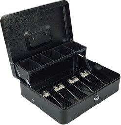 Kasetka na bilon 5 przegród i na banknoty