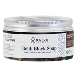 Naturplanet, czarne mydło marokańskie, 200g